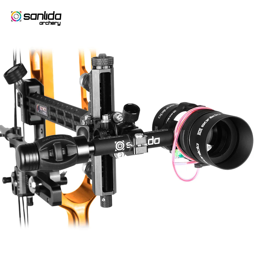 Dark Slate Gray Sanlida® Hero 10 II Target Full Module Compound Bow Kit - Orange Edition SANLIDA