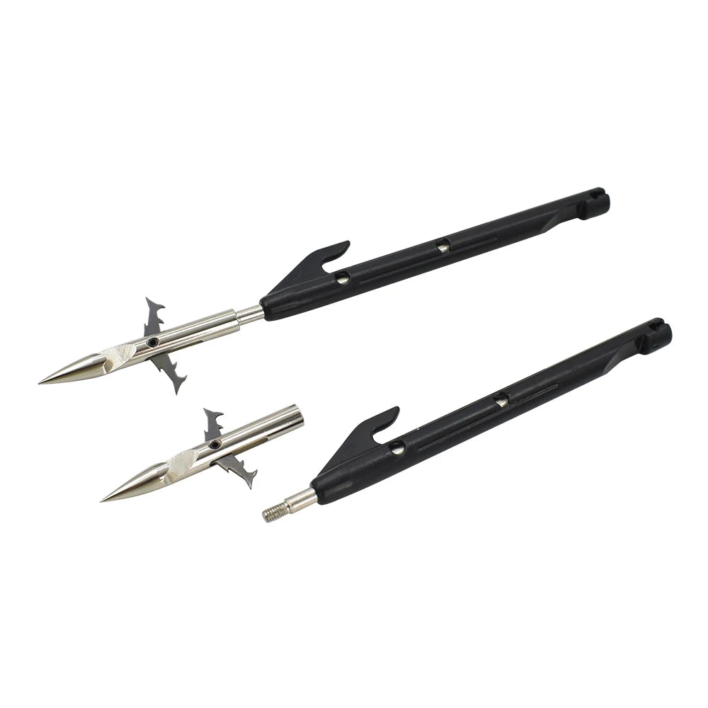 Dark Slate Gray Rocket Stainless Steel and Fiber Fishing Dart MARKSMAN