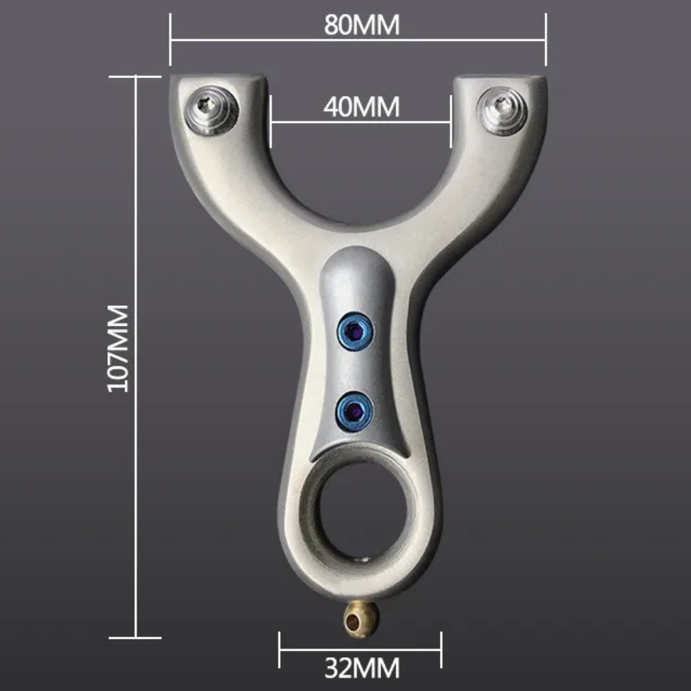 Dark Slate Gray Titanium Axis Slingshot MARKSMAN