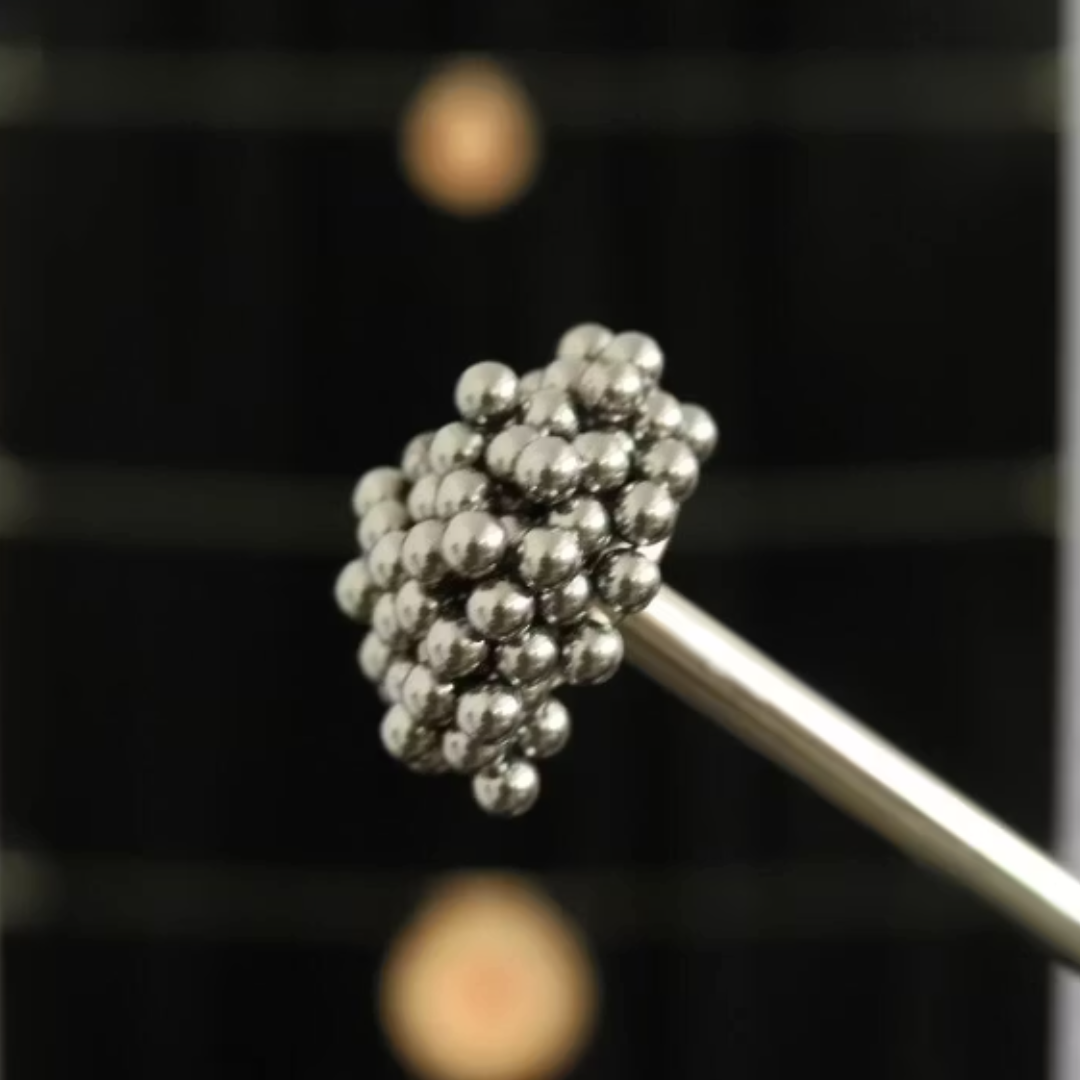 Black Telescopic Magnetic Steel Ball Collector Stainless Steel Extendable Pen MARKSMAN