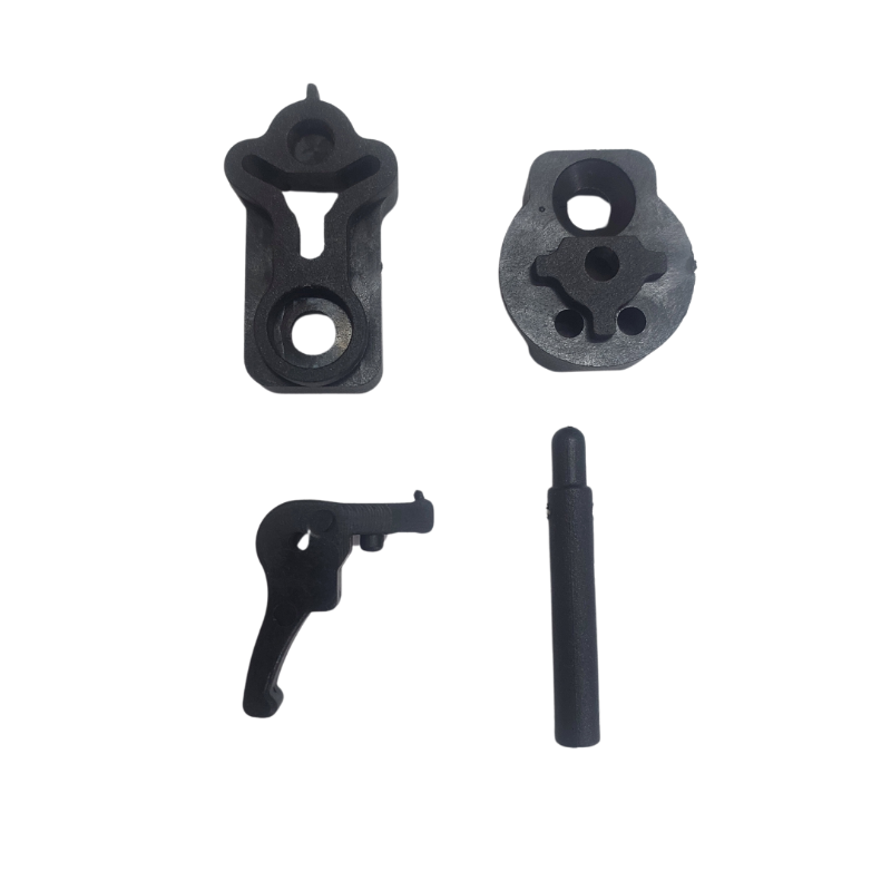 Dark Slate Gray Marksman New RS-X7 Black Panther Rubber Hubs And Caps INDIAN SLINGSHOT