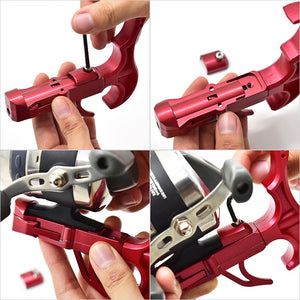 Brown Multifunctional Red Color Dart Spreader For Fishing INDIAN SLINGSHOT