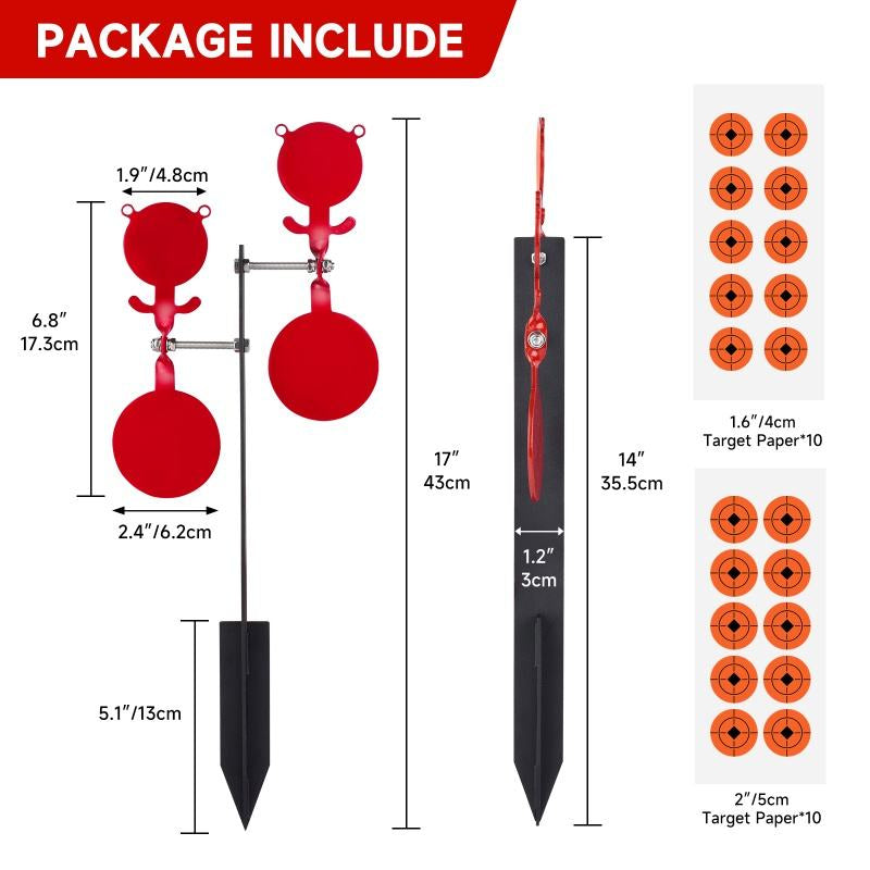 White Smoke 3mm Thick Alloy Bear Ground Target – Outdoor Practice & Training Accessory INDIAN SLINGSHOT