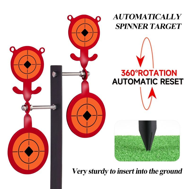 White Smoke 3mm Thick Alloy Bear Ground Target – Outdoor Practice & Training Accessory INDIAN SLINGSHOT