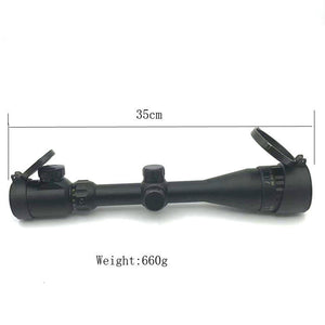 White Smoke 4-16X Adjustable Tube Optical Sight with Red/Green Marking and Scope Mount MARKSMAN