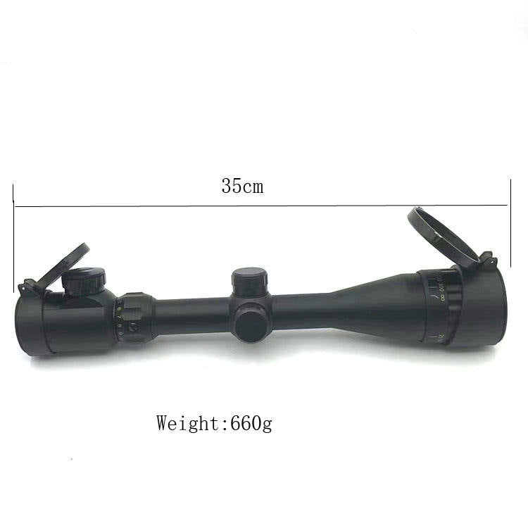 White Smoke 4-16X Adjustable Tube Optical Sight with Red/Green Marking and Scope Mount MARKSMAN