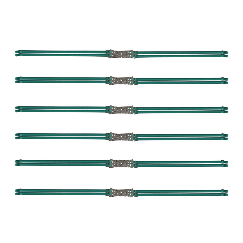White Smoke 2050 Ice Green Latex Tube Rubber Bands – Single Strand, 4-Strand & 6-Strand Variants MARKSMAN