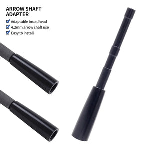 Dark Slate Gray SPG 4.2mm Arrow Inserter – Aluminium Arrow Shaft Adapter SPG