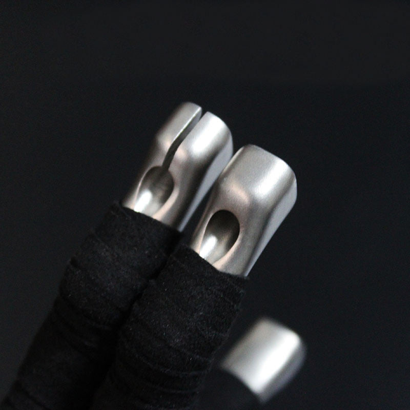 Black 440C TOP CLIP OVAL BOW EYE – Titanium Slingshot MARKSMAN