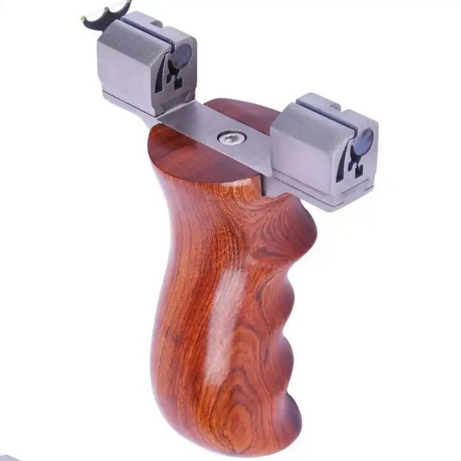 Maroon Titanium Ironwood Slingshot MARKSMAN