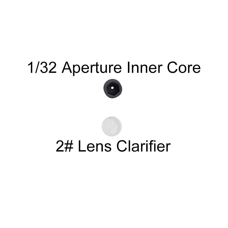 White Smoke SPG Archery Peep Sight Clarifier Lens Kit for Compound Bow SPG