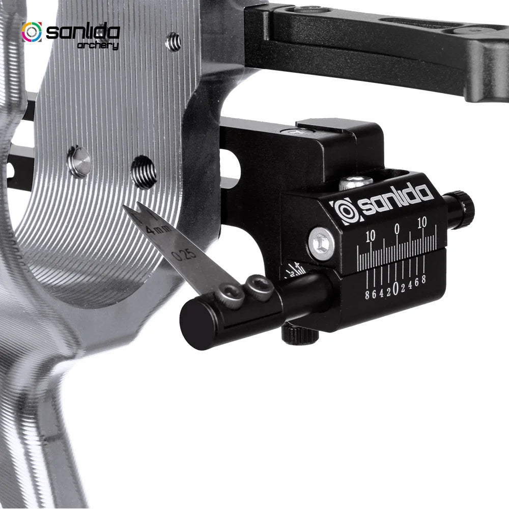 Dark Slate Gray Sanlida® Hero 10 II Target Full Module Compound Bow Kit - Silver Edition SANLIDA