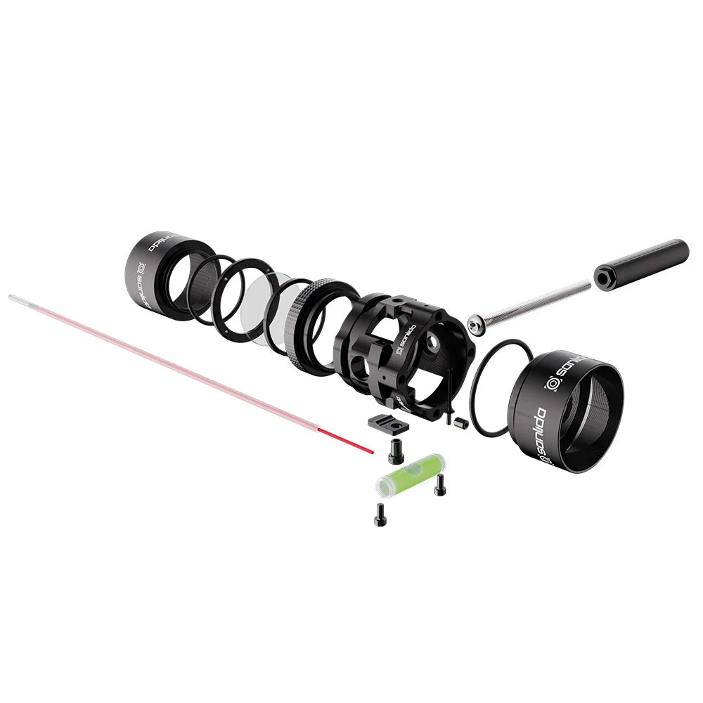 Dark Slate Gray Sanlida® Hero 10 II Compound Bow Magnified Scope Sight SANLIDA