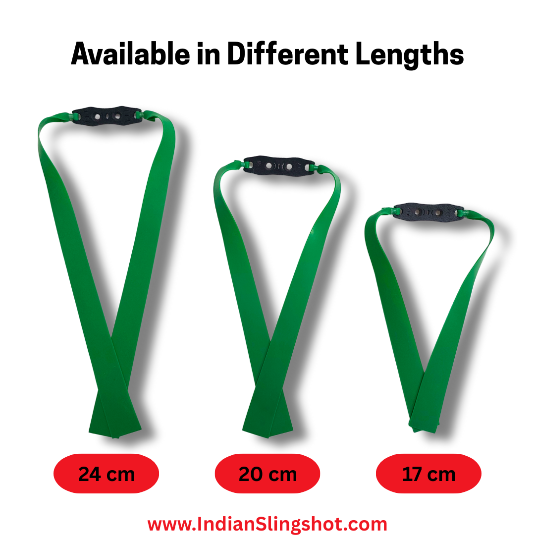 Dark Green GZK Premium Slingshot Rubber Latex Bands (Multiple Thickness & Length Options Available) GZK