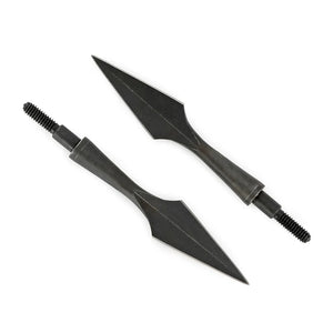 White Smoke Retro Arrow Broadhead 8/32 Universal Thread Carbon Steel Arrow Point Tips MARKSMAN