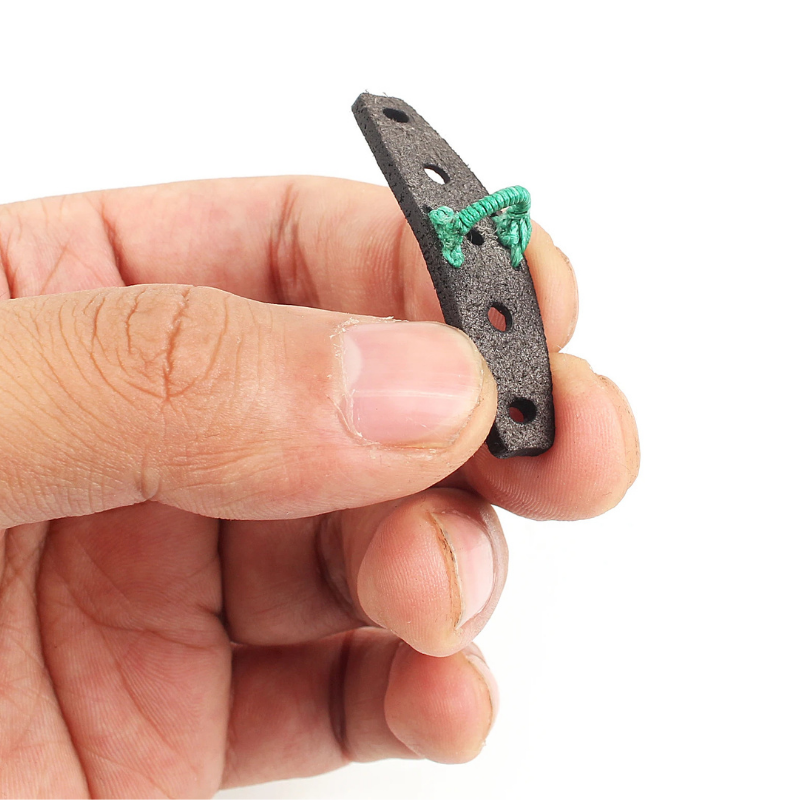 White Smoke FlexHold Microfiber Leather Pit Pouch INDIAN SLINGSHOT