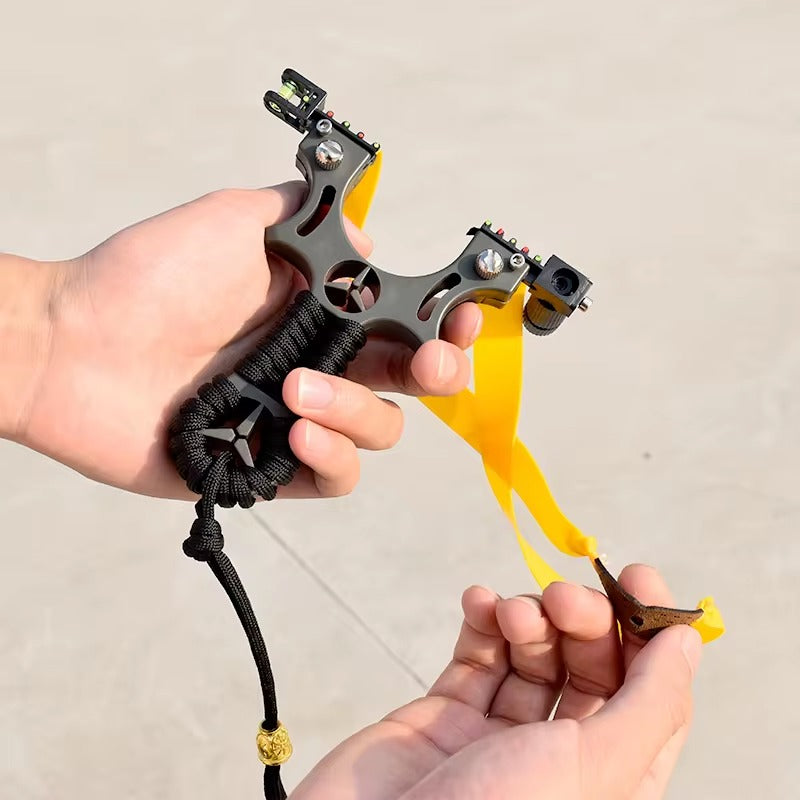 Light Gray Powerful Grey Color Flying Bird Mercedes Benz Resin Laser Slingshot MARKSMAN