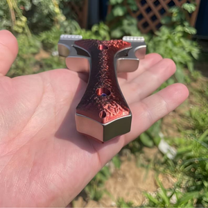 Rosy Brown Firewave SteelGrip Stainless Slingshot INDIAN SLINGSHOT