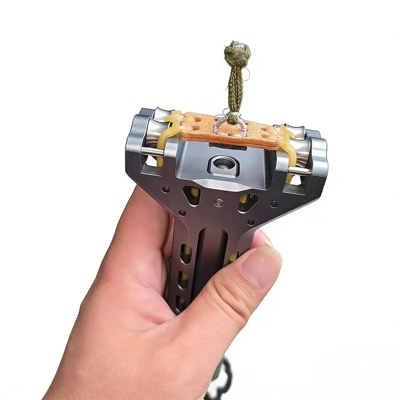 White Smoke Infii Auto Reload Alloy Slingshot INDIAN SLINGSHOT