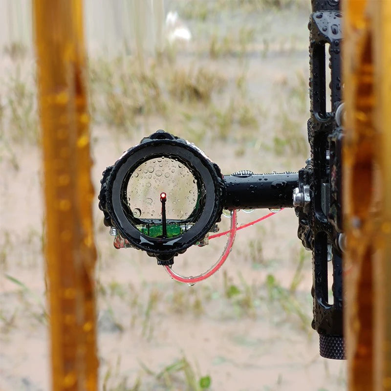 Gray Sanlida® Hero 10 II Compound Bow Magnified Scope Sight SANLIDA