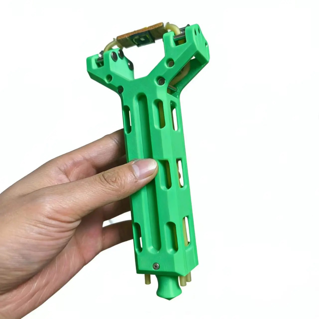 White Smoke Infii Auto Reload Resin Slingshot INDIAN SLINGSHOT