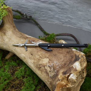 Dim Gray Rocket Stainless Steel and Fiber Fishing Dart MARKSMAN