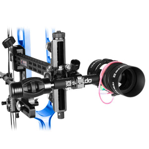 Dark Slate Gray Sanlida® Hero 10 II Target Full Module Compound Bow Kit - Dark Blue Edition SANLIDA