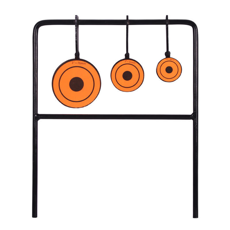 White Smoke High-Quality Outdoor Carbon Steel Training Target – Professional Aiming Practice Accessory INDIAN SLINGSHOT