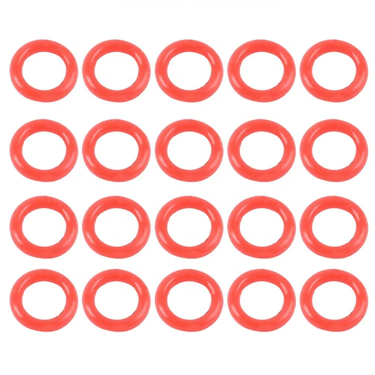 Tomato SPG 6.2 mm Arrowhead O-Rings – Red Rubber Seals (12-Pack) SPG