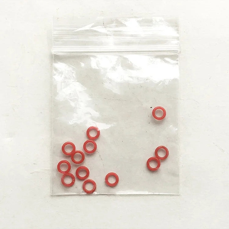 Beige SPG 6.2 mm Arrowhead O-Rings – Red Rubber Seals (12-Pack) SPG