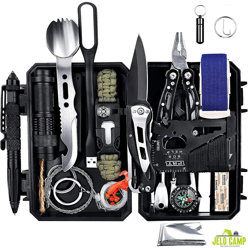 MARKSMAN 60-in-1 Survival Kit for Camping & Outdoor Emergency – INDIAN ...