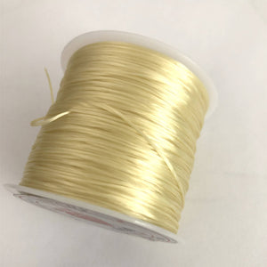 Gray 60M Professional Amber Belt Elastic Cord for Rubber Band Tying MARKSMAN