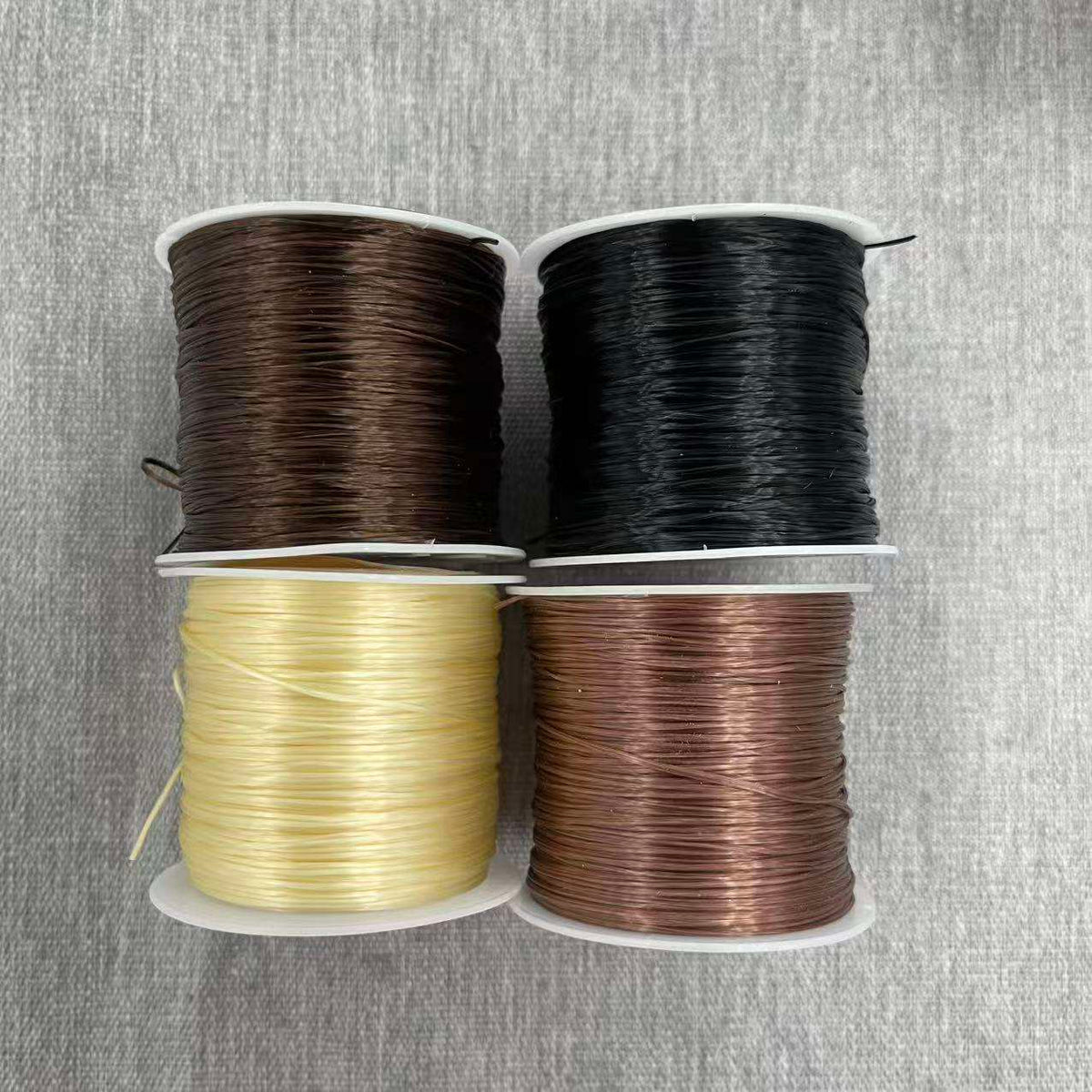 Gray 60M Professional Amber Belt Elastic Cord for Rubber Band Tying MARKSMAN