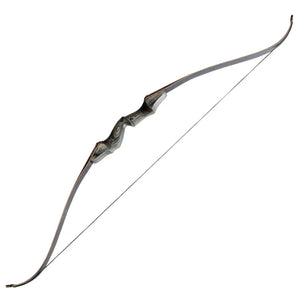 Slate Gray 60" Takedown Recurve Bow – Laminated Riser &amp; Bamboo Limbs SPG