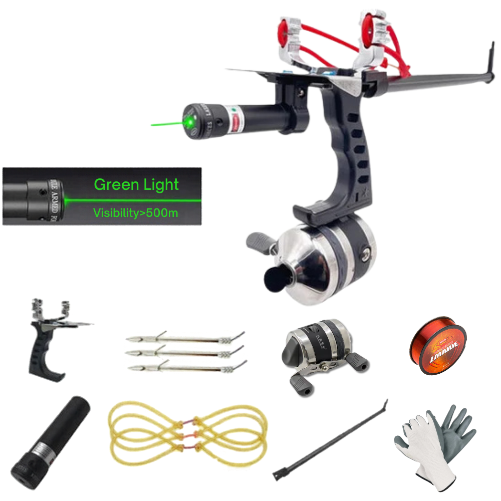 White Smoke Best FS2 Precision Telescopic Slingshot Set MARKSMAN