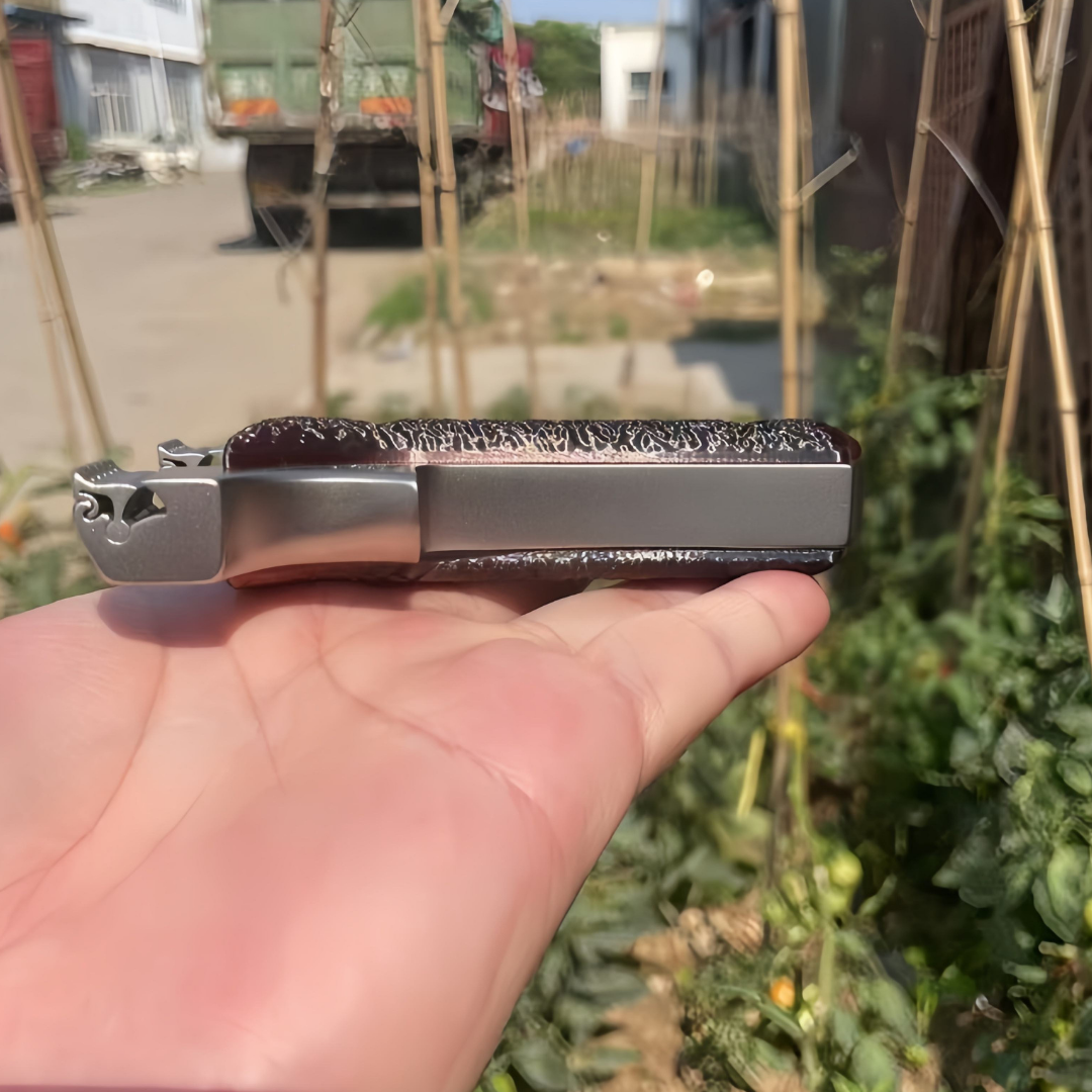 Tan Firewave SteelGrip Stainless Slingshot INDIAN SLINGSHOT