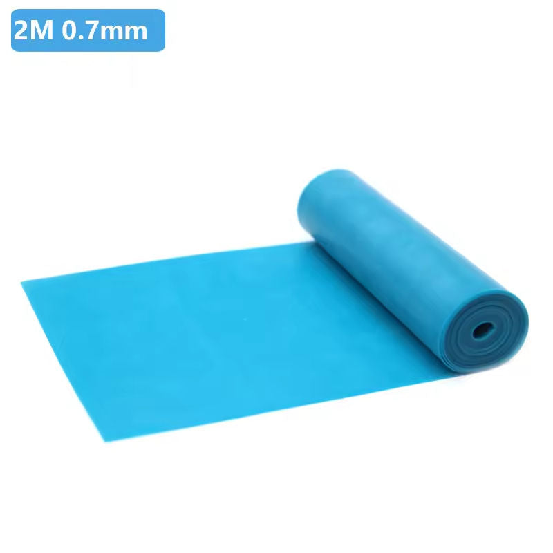 White Smoke Marksman 2 METER High Elasticity BLUE Slingshot Rubber Band Roll (0.45mm–0.8mm) MARKSMAN