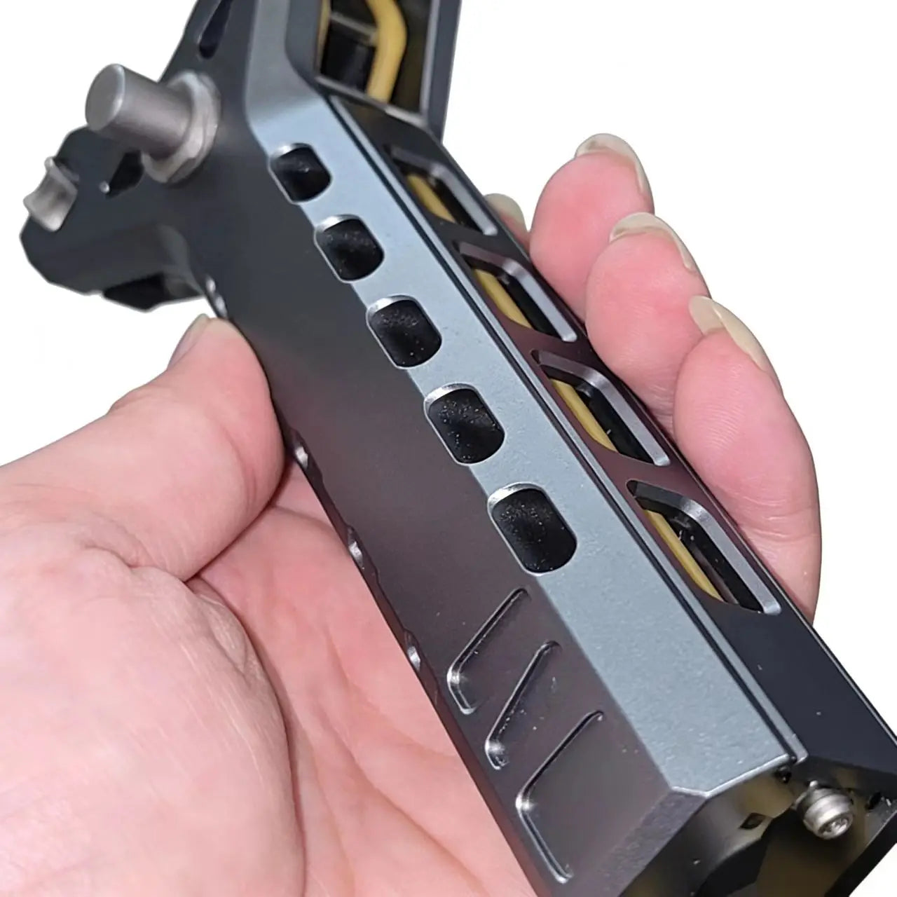 White Smoke Infii Auto Reload Alloy Slingshot INDIAN SLINGSHOT