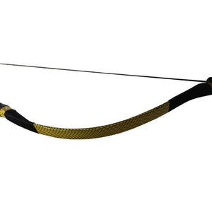 Black 20-100 lbs Traditional Long Mongolian Horse Recurve Bow Archery 55" INDIAN SLINGSHOT