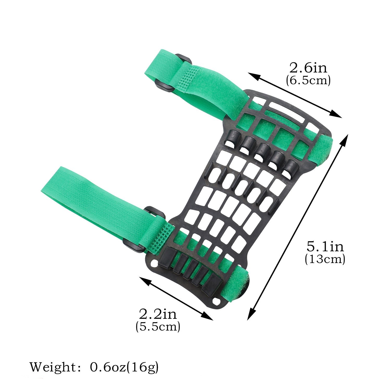 White Smoke 6mm Arrow Storage Quiver Portable Arm-Mounted Arrow Holder for Archery Accessories MARKSMAN