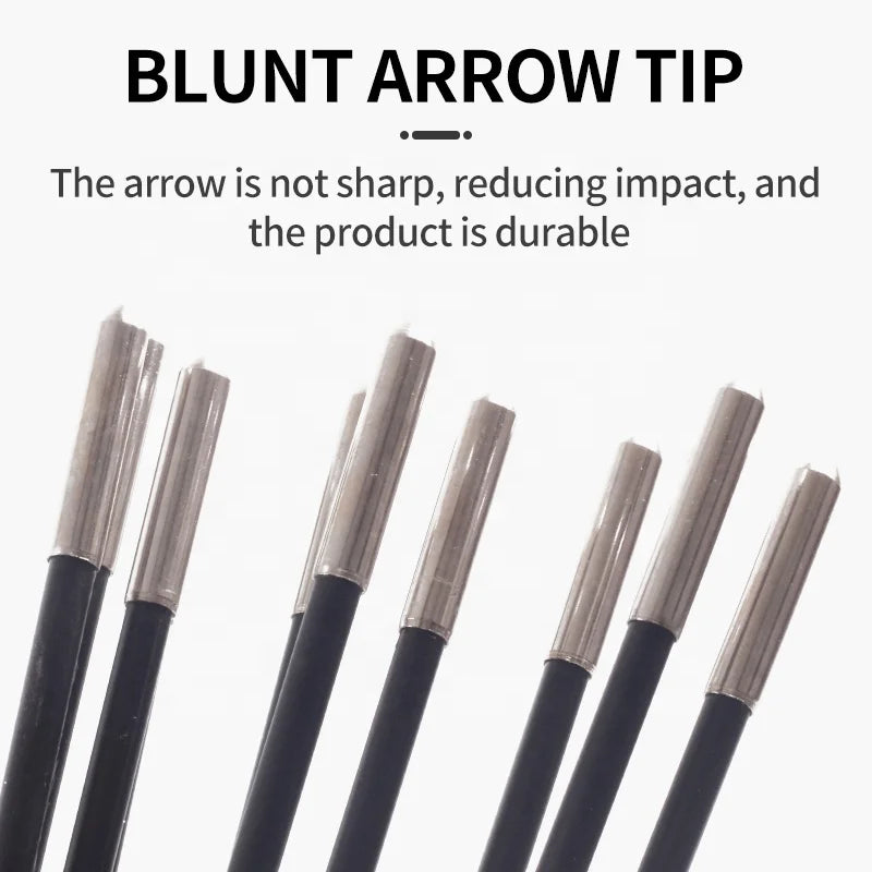 SPG 6mm Kids Fiberglass Blunt Arrow 74cm – Safe Archery Practice