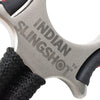 Dark Slate Gray New Indian Bulls Eye Stainless Steel Slingshot INDIAN SLINGSHOT