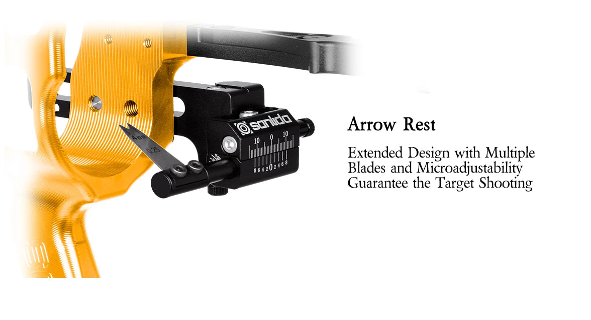 Sandy Brown Sanlida® Hero 10 II Target Full Module Compound Bow Kit - Gold Edition SANLIDA