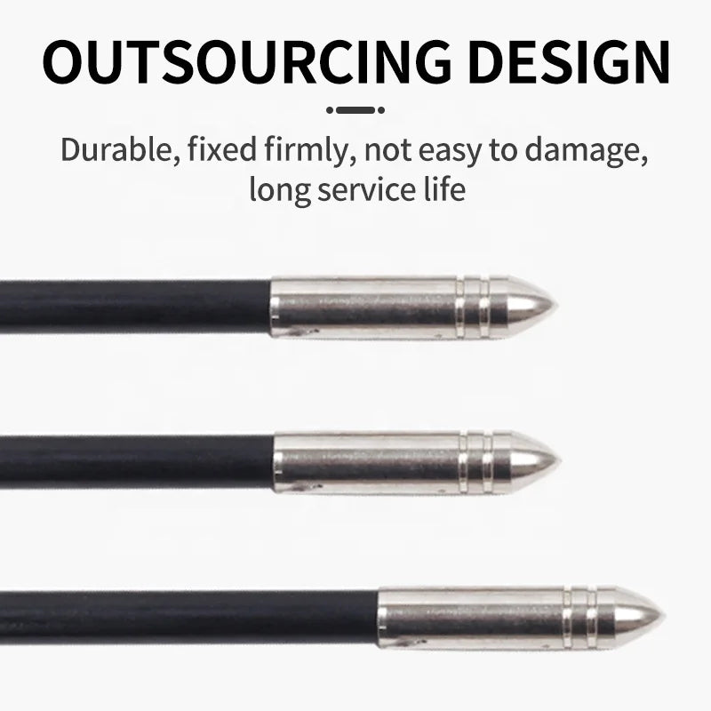 SPG 7mm Fiberglass Arrows – 80 cm, Spine 900 | Target Practice