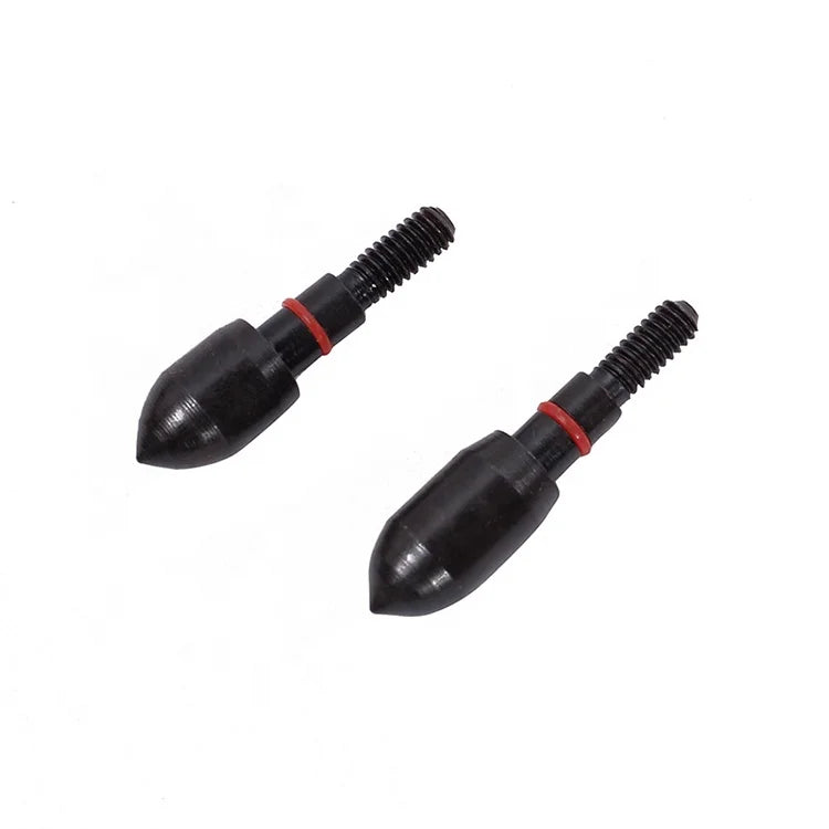 Dark Slate Gray SPG 7mm Stainless Steel Arrow Tips – 100 Grain Target Points SPG