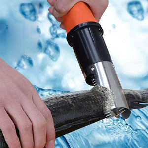 White Smoke 8859B Electric Fish Scale Remover – 12V Handheld Scaler MARKSMAN