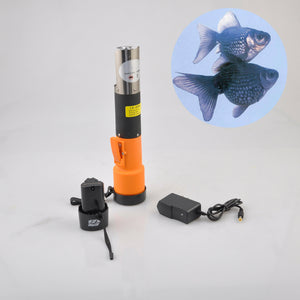 Light Gray 8859B Electric Fish Scale Remover – 12V Handheld Scaler MARKSMAN