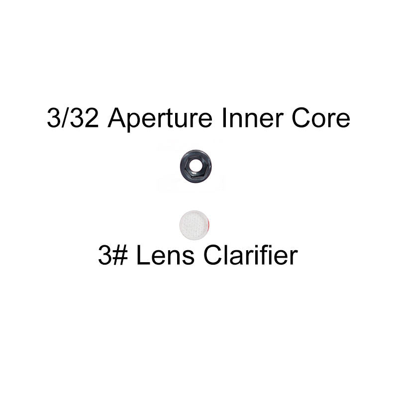 White Smoke SPG Archery Peep Sight Clarifier Lens Kit for Compound Bow SPG