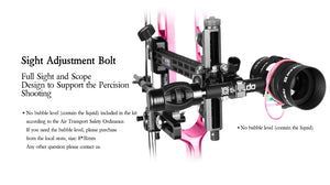 Thistle Sanlida® Hero 10 II Target Full Module Compound Bow Kit - Pink Edition SANLIDA