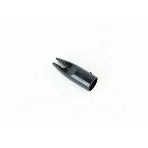 Ghost White SPG 8mm Arrow Nock – Durable Black Plastic Replacement Nock SPG